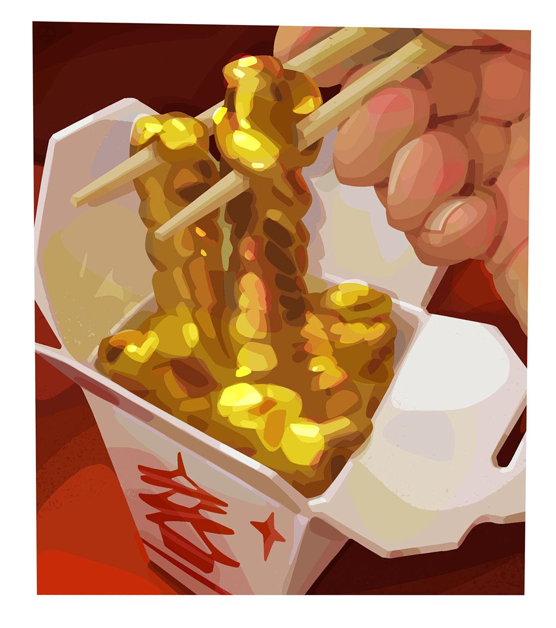 golden noodles